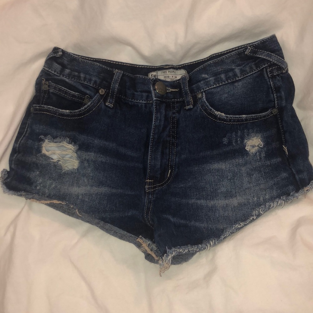 FREE PEOPLE jean shorts